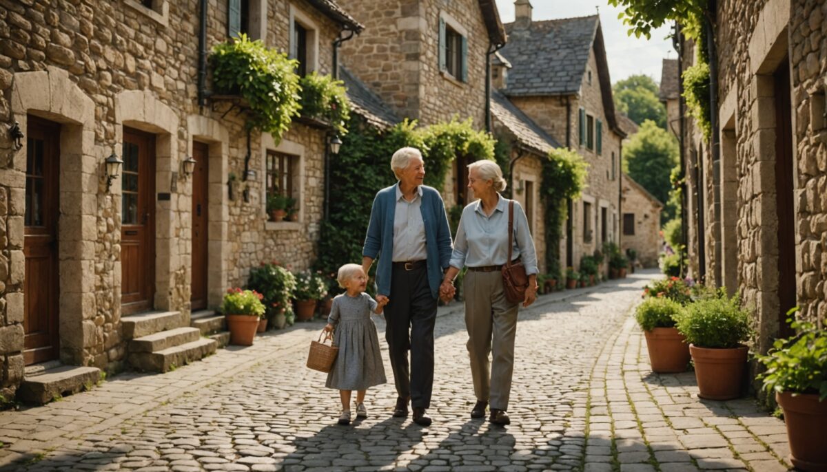Ce village de 577 âmes détient le record national avec près de 47% de ses habitants âgés de plus de 80 ans