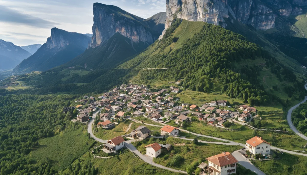 découvrez ce charmant village de 275 habitants offrant un dénivelé spectaculaire de 346 mètres sur une superficie compacte de 20 km², idéal pour les amateurs de paysages vallonnés et de nature préservée.