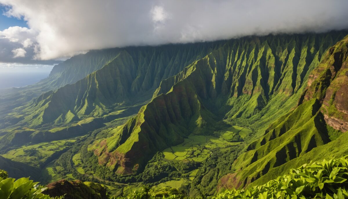 Le mont de Kauaï : 11 mètres de pluie annuelle qui façonnent des falaises extraordinaires