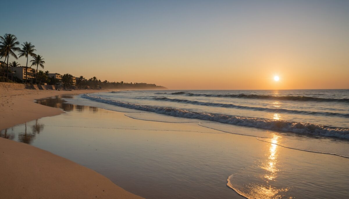 Au Mexique, cette plage de 70 mètres accueille les tout premiers rayons du soleil