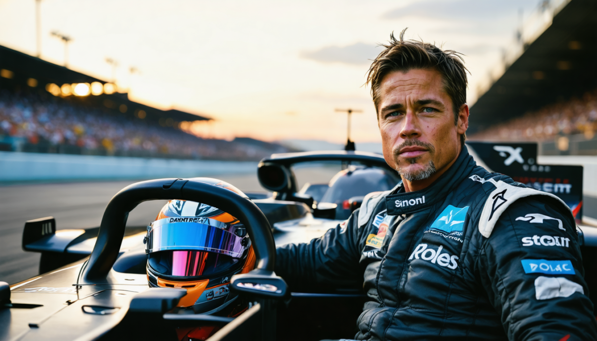 découvrez la transformation impressionnante de brad pitt dans le film « f1 », où il prend le volant pour une renaissance captivante sur les circuits.