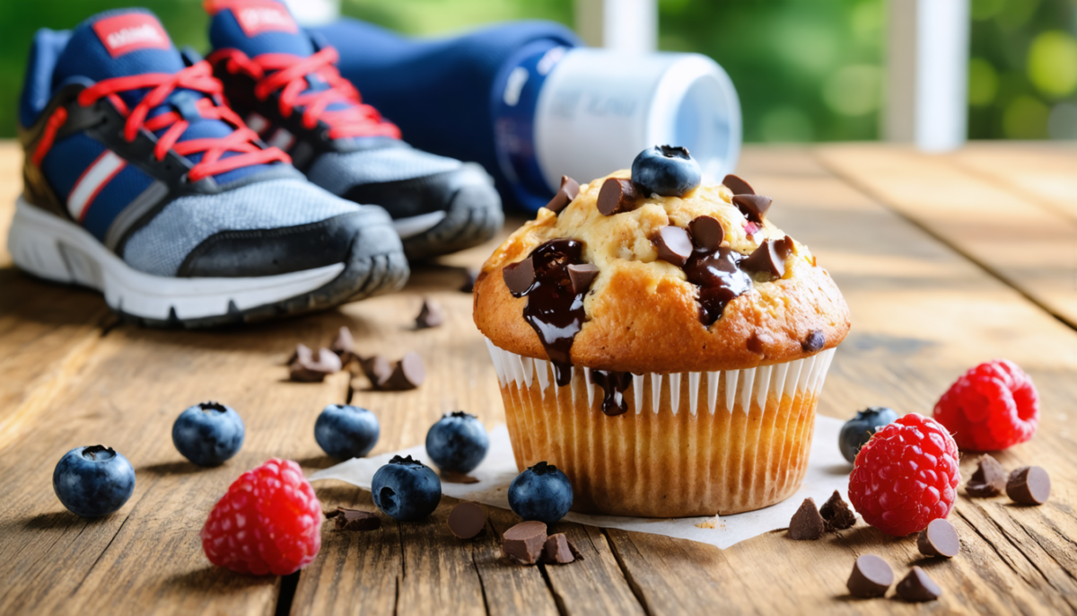 découvrez la recette secrète du maxi muffin, la gourmandise favorite des athlètes au village olympique, pour un délicieux moment de plaisir et d'énergie.