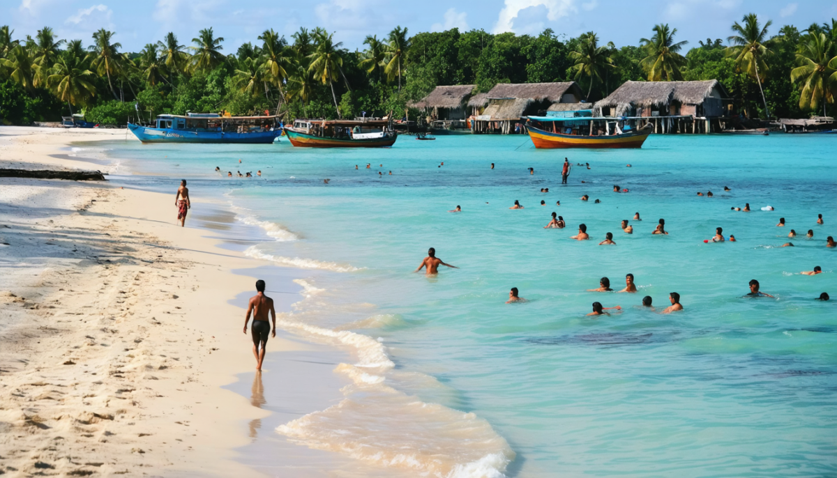 découvrez nungwi, le seul village de zanzibar où vous pouvez vous baigner à toute heure grâce à ses eaux calmes et son cadre idyllique.