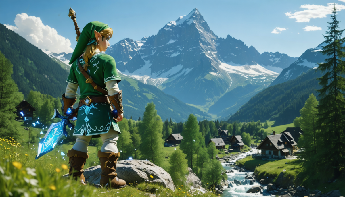 plongez dans une aventure unique où l'univers enchanté de zelda fusionne avec la beauté féerique des alpes autrichiennes. découvrez un jeu captivant qui mêle exploration, mystère et magie au cœur des montagnes majestueuses.