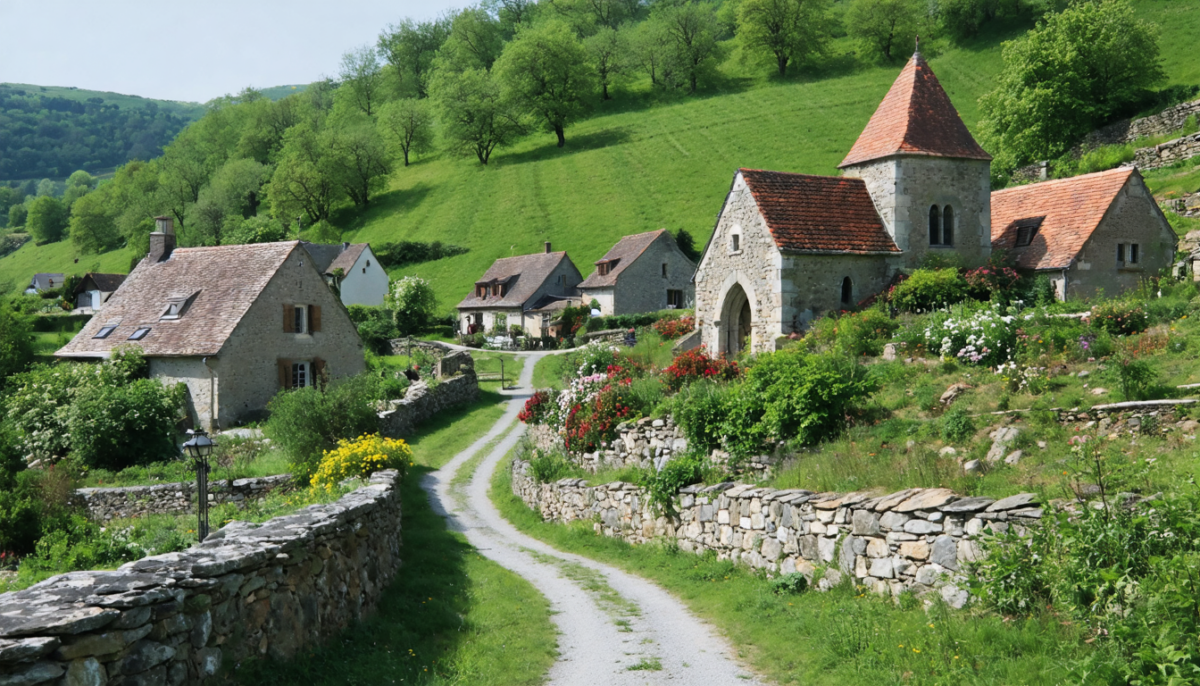 découvrez ce village français de 784 habitants, unique par son nom hérité d'un ancien ermitage irlandais, une histoire fascinante à ne pas manquer.
