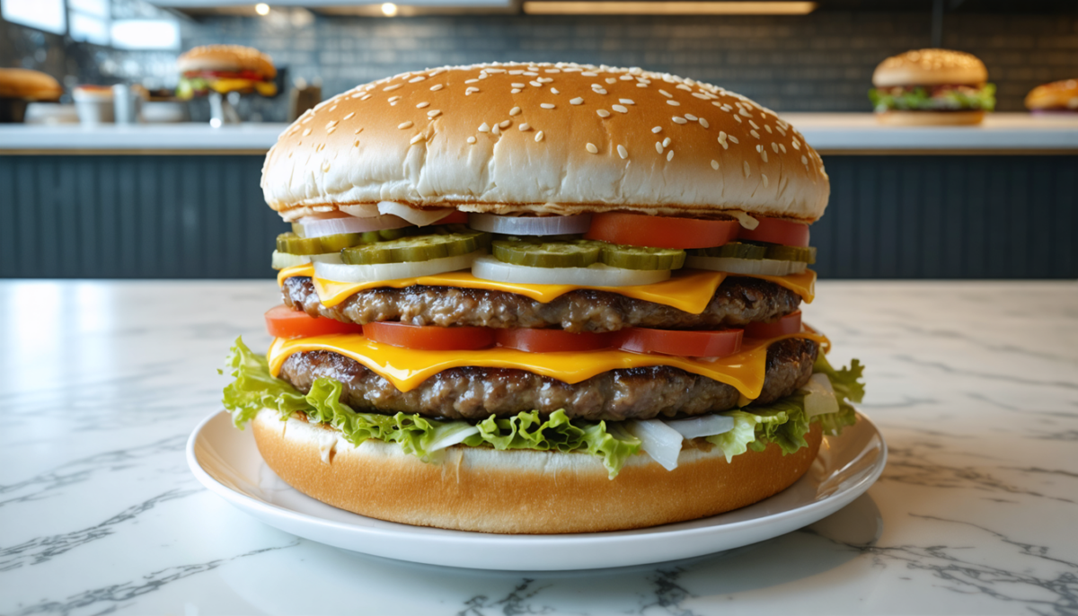découvrez le big arch de mcdonald’s, le burger ultime conçu pour les appétits xxl, alliant saveurs généreuses et plaisir gourmand sans limites.