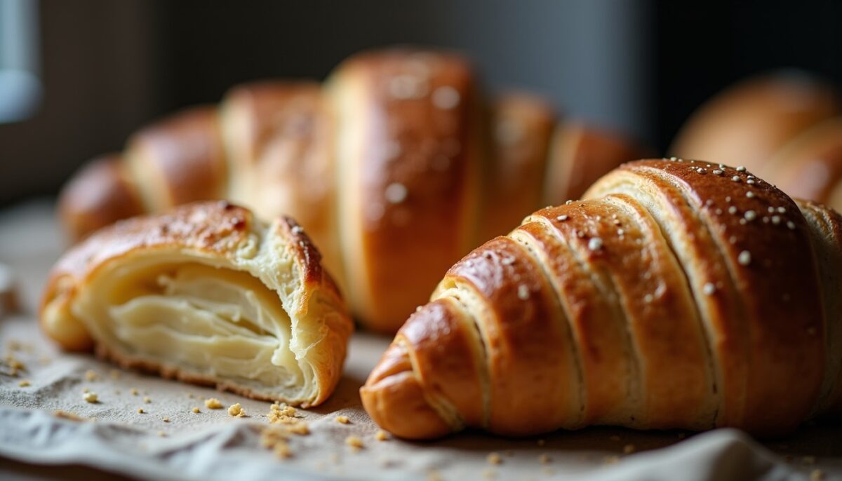 La recette incontournable des croissants croustillants aux feuilles de riz : simple, rapide et délicieuse