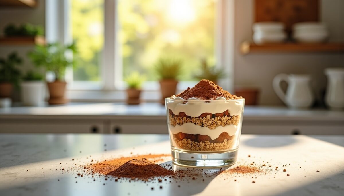 Tiramisu à l’avoine : le petit-déjeuner gourmand et sain qui va révolutionner vos matinées