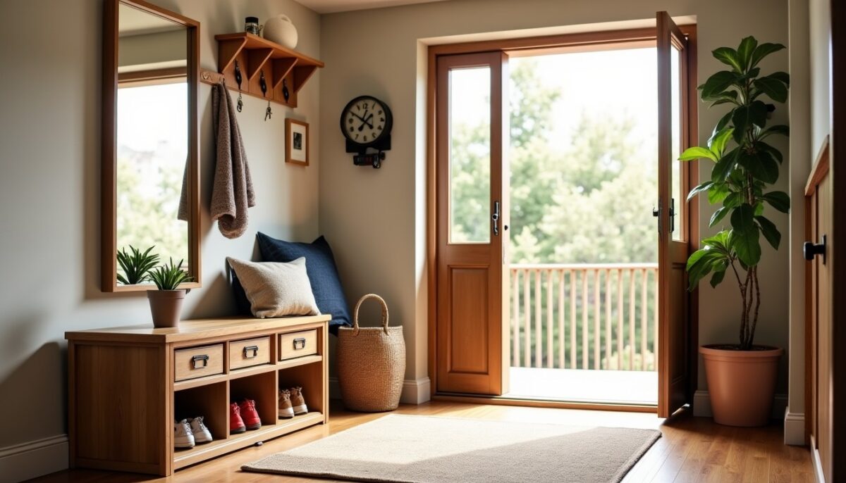 Astuces ingénieuses pour optimiser le rangement d'une petite entrée
